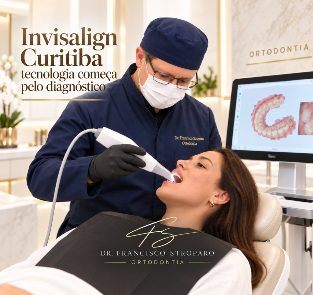 Invisalign Curitiba tecnologia começa pelo diagnóstico