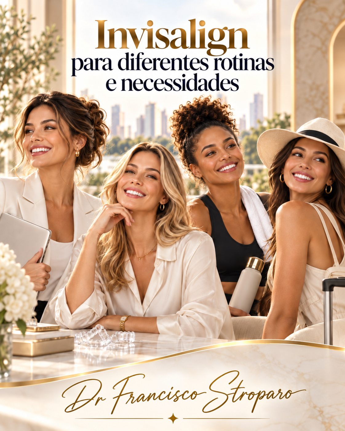 Invisalign para diferentes rotinas e necessidades