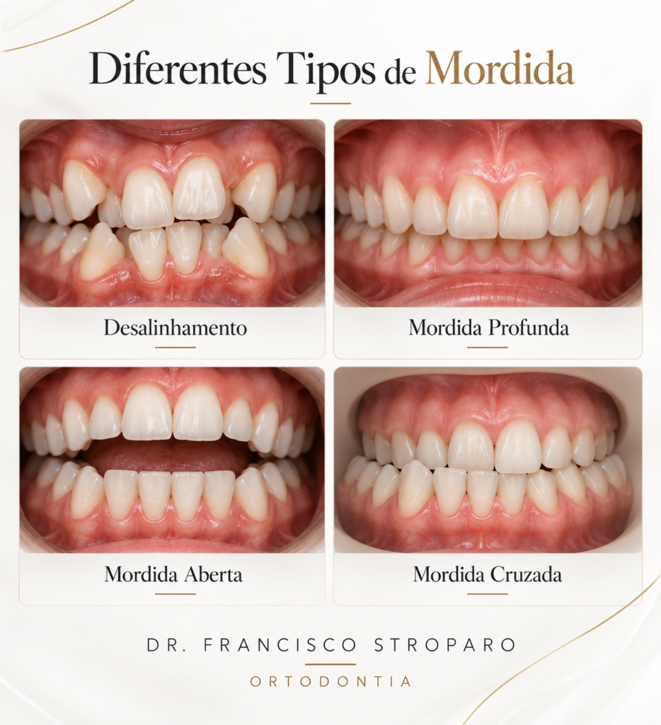 diferentes tipos de mordidas