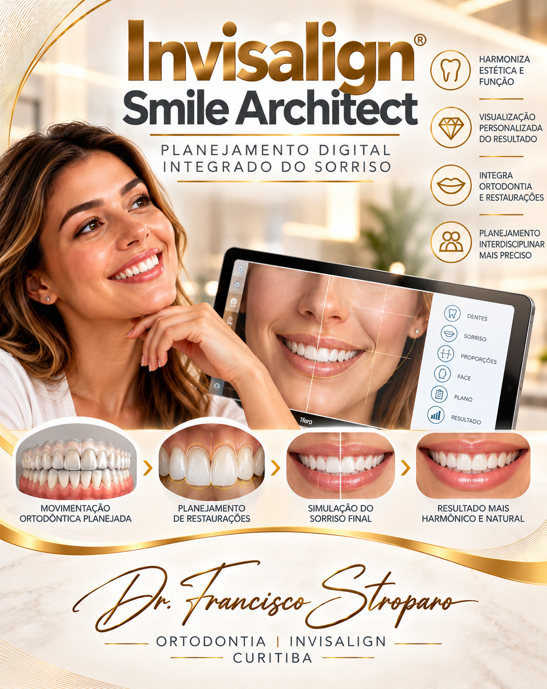Invisalign Smile Architect — Planejamento Digital Integrado do Sorriso