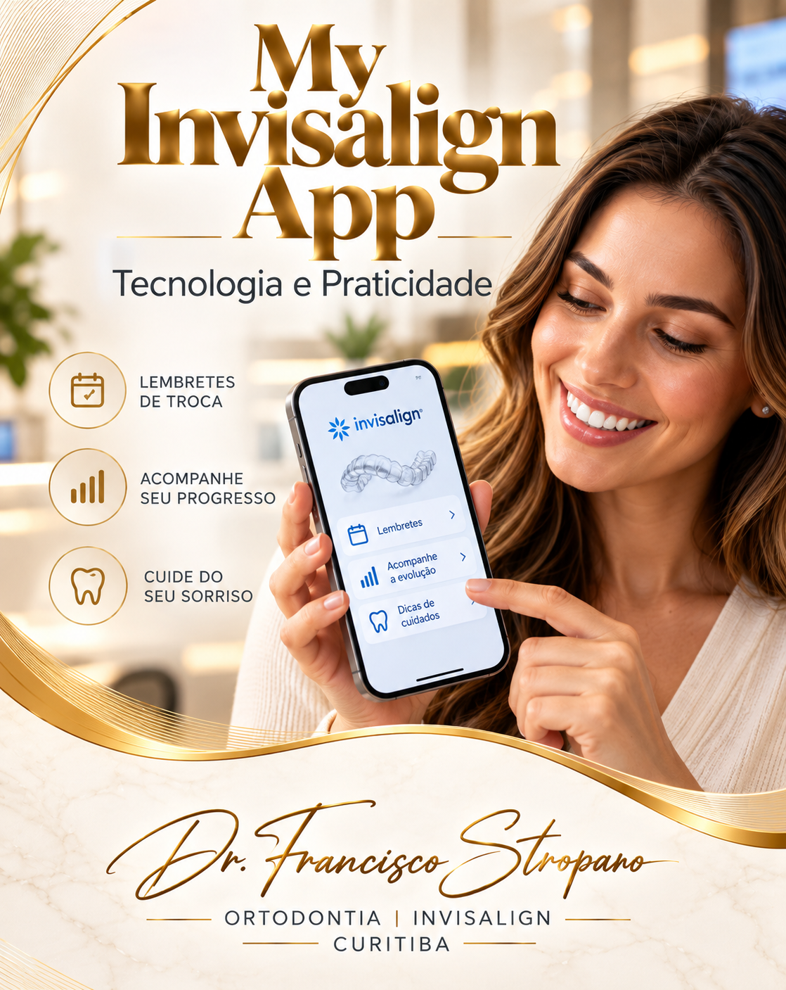 My Invisalign App — Tecnologia e Praticidade