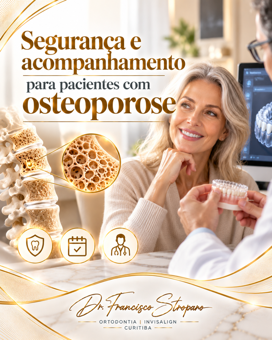 segurança e acompanhamento para pacientes com osteoporose